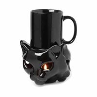 ALCHEMY GOTHIC - Becher und Halterung - Katze