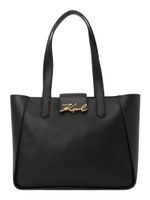 Karl Lagerfeld Shopper torba 'Behind The Seams'  crna