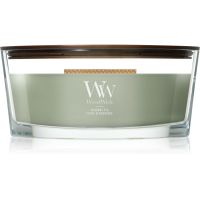 Woodwick Verdant Fig αρωματικό κερί με ξύλινο φιτίλι 453.6 γρ