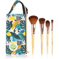 So Eco Natural Travel Brush Set putni set kistova s torbicom