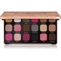 Makeup Revolution Forever Flawless paleta senčil za oči odtenek Bare Pink 18 x 1.1 g