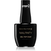 Max Factor Nailfinity Gel Top Coat gel nadlak za nohte odtenek 100 The Finale 12 ml