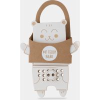 Milin Wooden Lacing Toy Mr. Teddy розвивальна іграшка 22 cm x 17 cm x 0,7 cm 1 кс