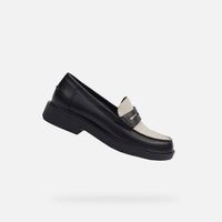 Black women's moccasins Geox Spherica EC1 - Women's