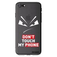 Silikónový prehľadný obal pre Apple iPhone 8 - Evil Eye - Transparent