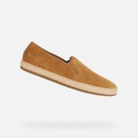 Light brown men's sneakers Geox Pantelleria - Men's