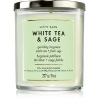 Bath & Body Works White Tea & Sage świeczka zapachowa 227 g