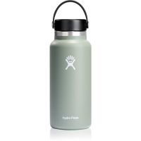 Hydro Flask Wide Mouth Flex Cap термопляшка колір Olive 946 мл