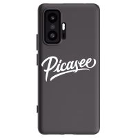 Silikónový čierny obal pre Xiaomi 11T - Picasee - old logo - white