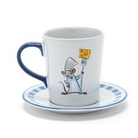 Ratatouille - Teetasse und Untertasse