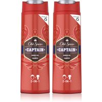 Old Spice Captain Duschgel & Shampoo 2 in 1 2x400 ml