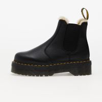Sneakers Dr. Martens 2976 Quad Fur Lined Platform Chelsea Boots Black Pisa EUR 37