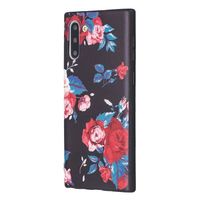 ART TPU Zaščitni ovitek Samsung Galaxy Note 10 RED FLOWER