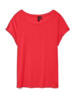 VERO MODA Majica 'VMAva'  tamno crvena