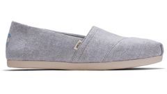 Toms Drizzle Grey Slub Chambray Women's Classics