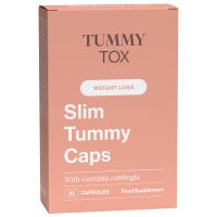 Slim Tummy Caps | Stärkster Appetitzügler mit Garcinia Cambogia für schnelles abnehmen | 30 Kapseln | TummyTox