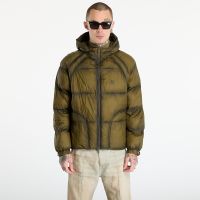 Μπουφάν REPRESENT Translucent Hooded Puffer Dark Olive M