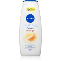 NIVEA Care & Orange upokojujúci sprchový gél 650 ml
