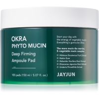 Jayjun Okra Phyto Mucin Deep Intensiv revitalisierende Polster zur Festigung der Haut 100 St.