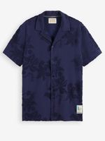 Scotch & Soda Terry Jacquard Košulja plava