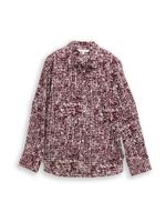 TOM TAILOR Bluza  boja pijeska / tamno crvena