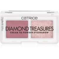 Catrice Diamond Treasures duo fard ochi culoare 020 Fairy Dust 2.8 g