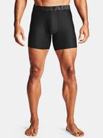 Under Armour UA Tech 6in Boxershorts 2 Stück Schwarz