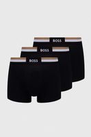 BOSS boxerky pánske s bavlnou Trunk 3P Motion 3-pak