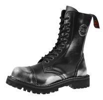 Lederschuhe Unisex - - KMM - White/Black-100 36