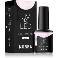 NOBEA UV & LED Nail Polish τζελ βερνίκι νυχιών με τη χρήση των UV/LED λαμπτήρων λαμπερός απόχρωση White pearl #6 6 ml