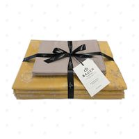 Curt Bauer POSTEĽNÁ BIELIZEŇ, damask, medová, 140/200 cm