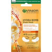 Garnier Augenmaske Skin Naturals Eye Tissue Mask For Dark Circles