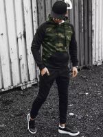 Herren Hoodie DStreet Camo