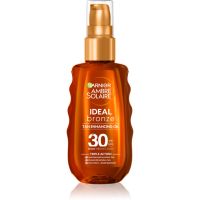 Garnier Ambre Solaire Ideal Bronze negovalno olje za sončenje SPF 30 150 ml