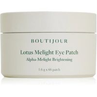 BOUTIJOUR Lotus Melight Eye Patch хидрогелова маска за зоната около очите против бръчки и тъмни кръгове 33 чифт