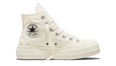 Converse Chuck Taylor All Star Lift Platform Beads Dámske - Tenisky Converse - Krémová - A16107C-5 - Size: 5