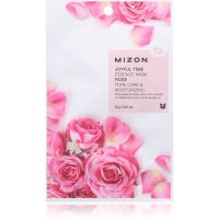 Mizon Joyful Time Rose hydratační plátýnková maska pro stažení pórů 23 g
