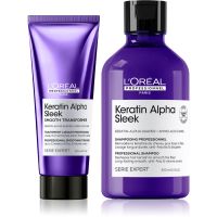L’Oréal Professionnel Keratin Alpha Sleek Σετ για εξομάλυνση μαλλιών