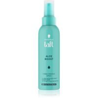 Schwarzkopf Taft Aloe Boost vlažilno pršilo za lase za toplotno oblikovanje las 150 ml