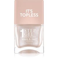 Nails Inc. It’s Topless gélový lak na nechty pre dlhotrvajúci efekt odtieň Simone 14 ml