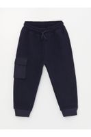 LC Waikiki Basic Baby Boy Tracksuit Bottoms With An Elastic Waist.