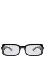 Gloop Black Squared Eyeglasses
