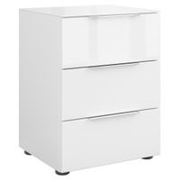 NOČNÝ STOLÍK, biela, 45/60/40 cm