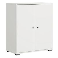 P & B SKRINKA NA TOPÁNKY, biela, 70/80/33 cm