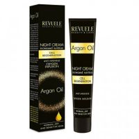 Revuele nočna krema za obraz - Argan Oil Moisturizing Face Cream Night Anti-Wrinkle Oxygen Infusion