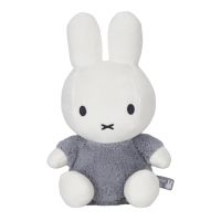 Little Dutch Plush Bunny Miffy Fluffy Blue plyšová hračka 25 cm