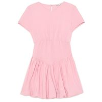 Cropp - Obleka z visokim deležem viskoze - roza