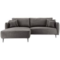 Livetastic ROHOVÁ SEDAČKA, textil, antracitová