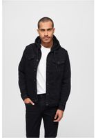 Cradock Denim Sweat Jacket Black/Black