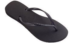 Havaianas Slim Black Unisex - Žabky Havaianas - Čierna - H4000030-0090-41/42 - Size: BRA-41/42